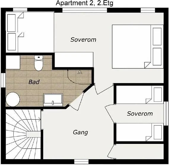 Apartament Historic Charm In Bergens Heart