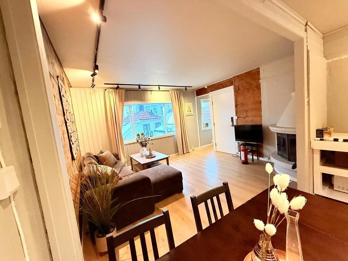 Apartament Historic Charm In Bergens Heart Norwegia
